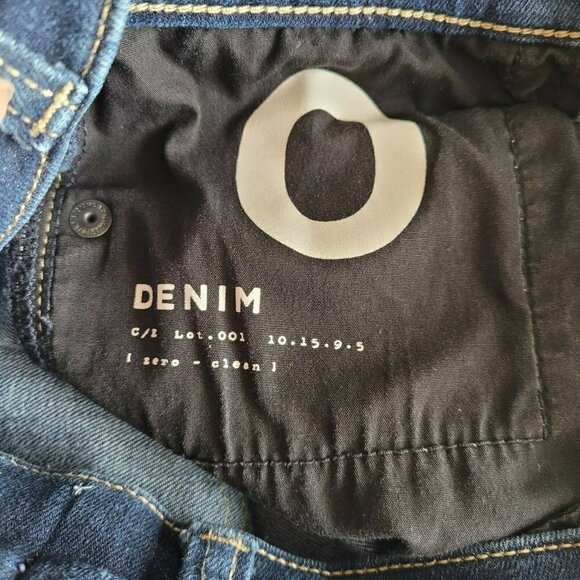 Current Elliot Mid Rise Ankle Jeans Skinny Dark Wash Sz 26 Contrast Stitching - Picture 8 of 10